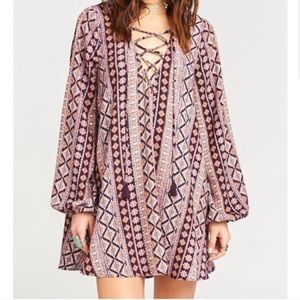 Show Me Your MuMu bohemian long sleeve tunic